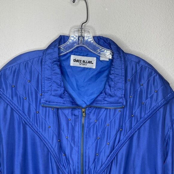 Vintage Chris Allen Sport Silk Jacket - Picture 7 of 8